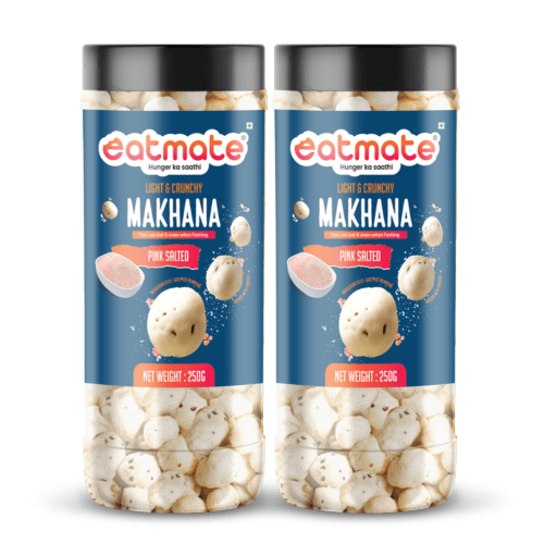EATMATE Phool Makhana |  (70g Each, Pack of 2) Combo