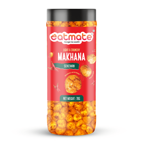 Eatmate Premium Schezwan Makhan 70g | Makhana