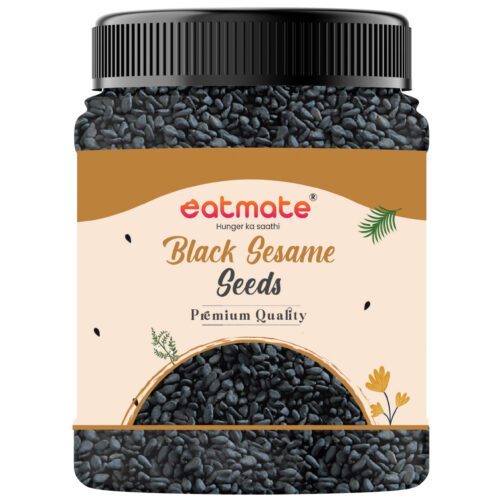 Eatmate Premium Black Sesame Seeds | Healthy Seeds