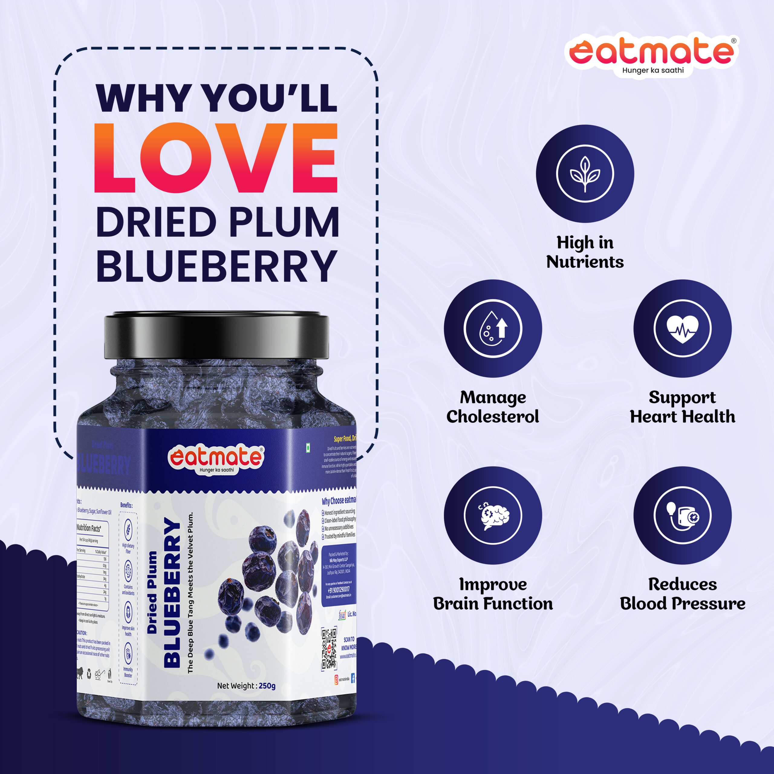 Dried Blueberry Plum - Image 2