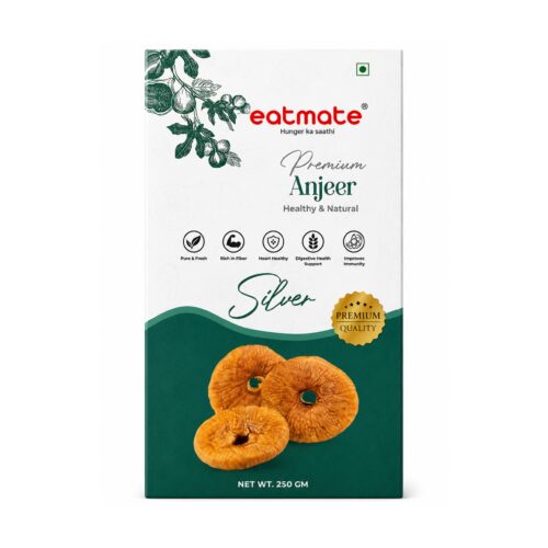 Eatmate Premium Afghani Anjeer Silver | Dry Fruits