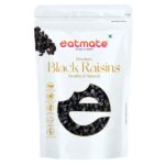 Eatmate Black Raisins Seedless | Dry Fruits