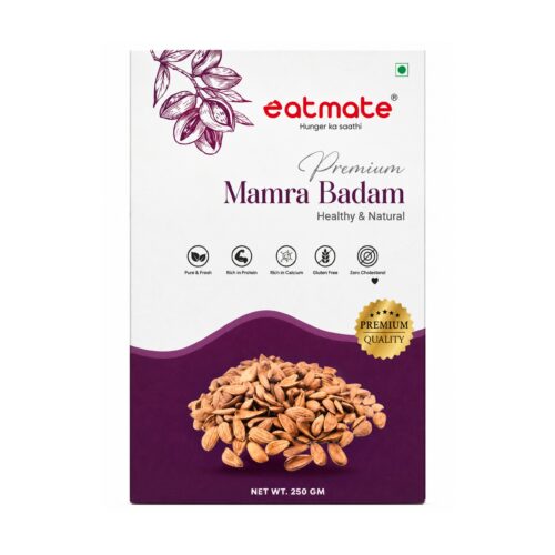 Eatmate Premium Mamra Badam Giri Silver 250g | Dry Fruits