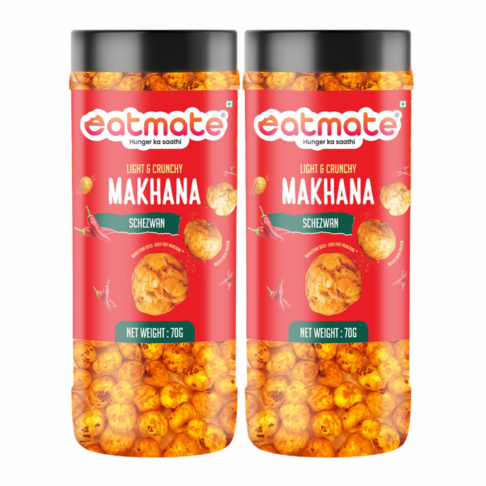 Eatmate Schezwan Makhan | (70g Each, Pack of 2) Combo