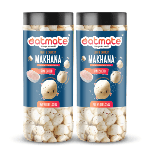 EATMATE Phool Makhana |  (70g Each, Pack of 2) Combo