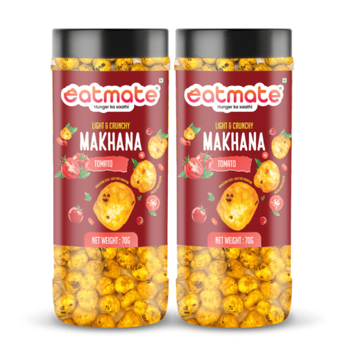 Tomato Makhana | (70g Each, Pack of 2) Combo
